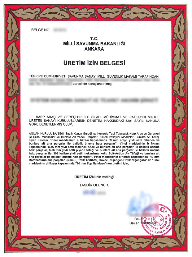 Kuruluş İzin Belgesi (KİB)